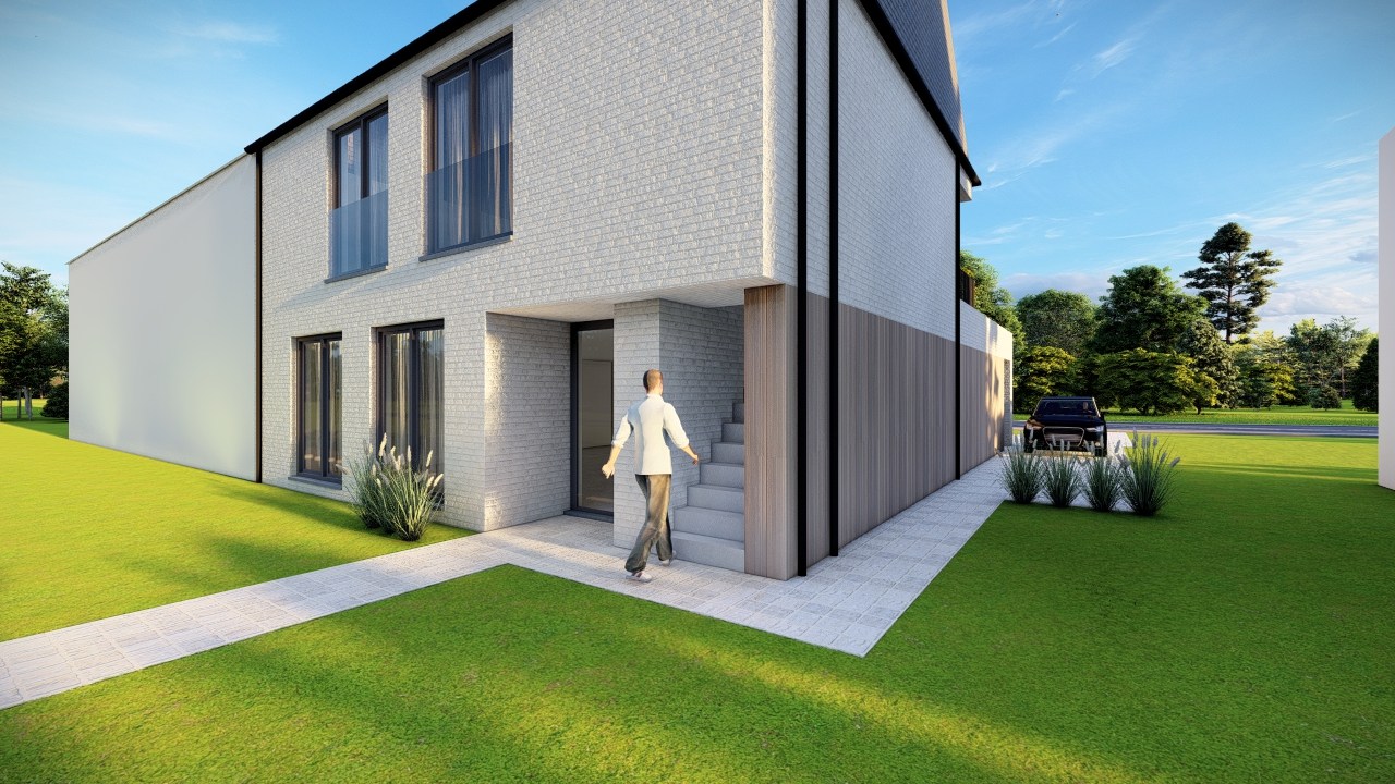 Duplex-appartement met 3 slpk. en ruim terras in Mol-Sluis 