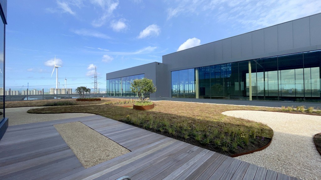 Nieuwbouw kantoren te huur aan haven van Antwerpen