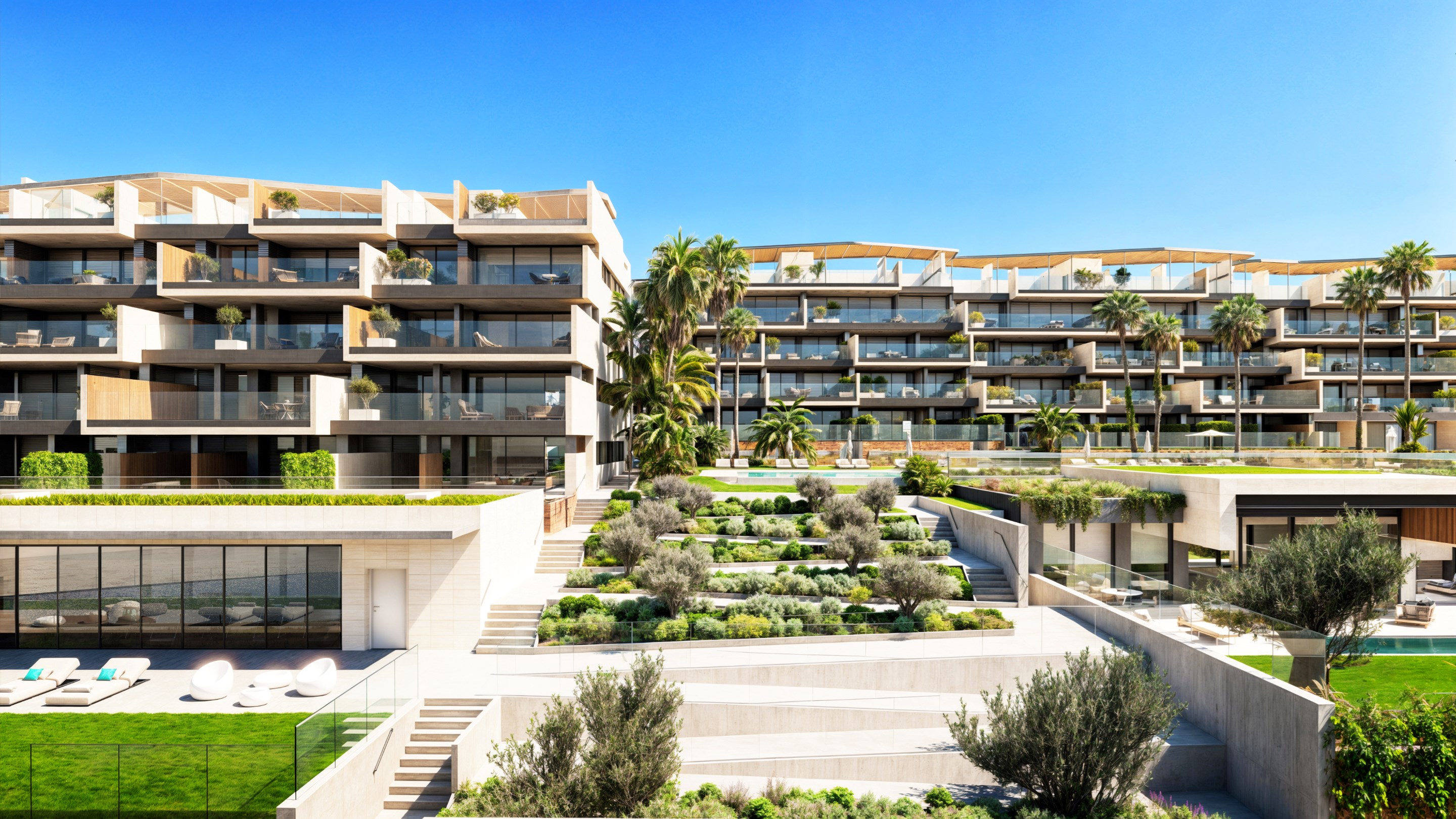 Nubay: découvrez nos nouveaux appartements et villas de luxe en bord de mer dans la charmante ville de Manilva. Profitez de la combinaison de confort, de style et de beauté naturelle en Méditerranée. 