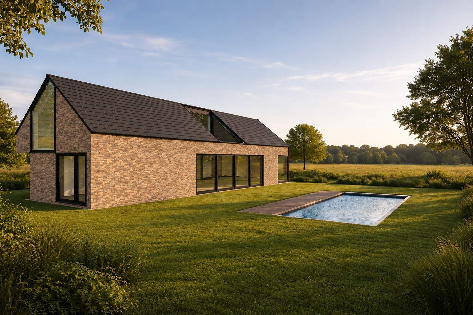 Unieke casco woning op 2ha grond. 
