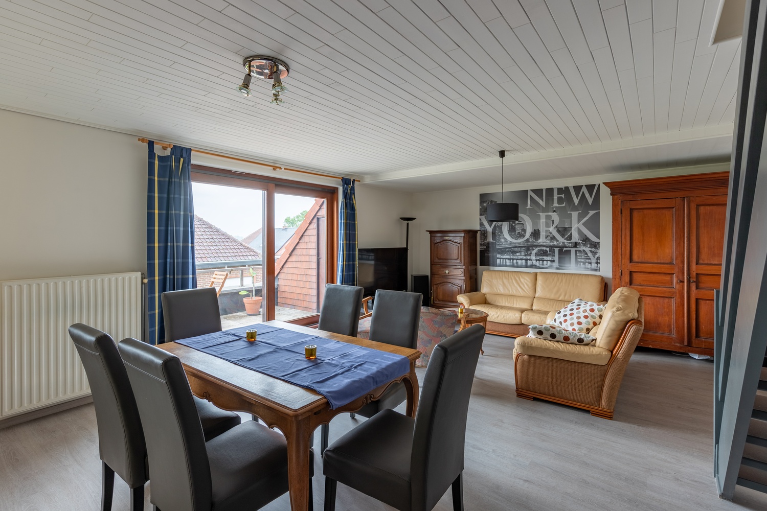 Duplex van 90m², 3 slaapkamers en garage, hartje Herzele 