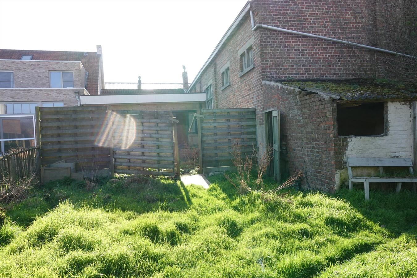 Projectgrond in centrum Jabbeke 