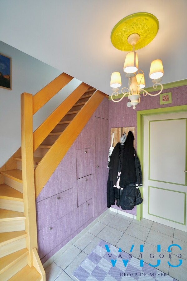 Instapklare halfopen bebouwing op rustige ligging in Doornzele/Evergem 