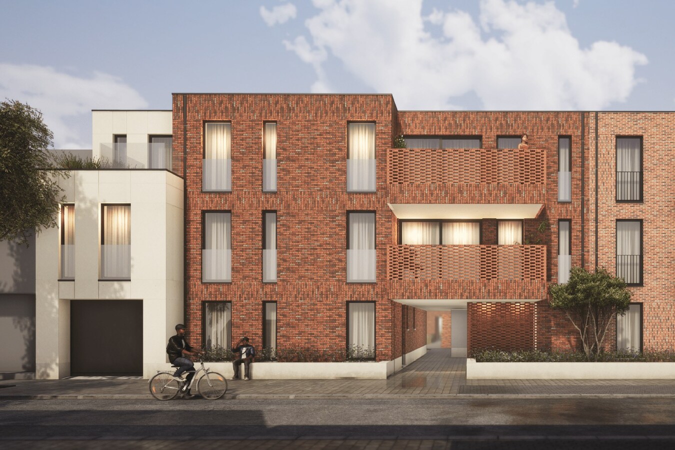 Ondergrondse autostaanplaatsen (3) + berging (1) 