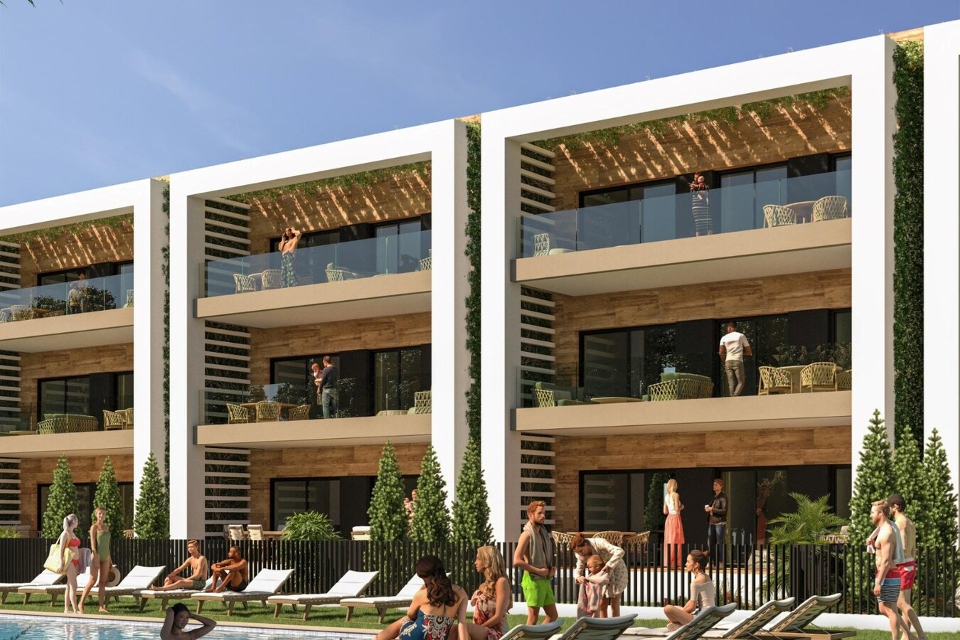 NIEUWBOUW WOONCOMPLEX BIJ LA SERENA GOLF, LOS ALCAZARES 