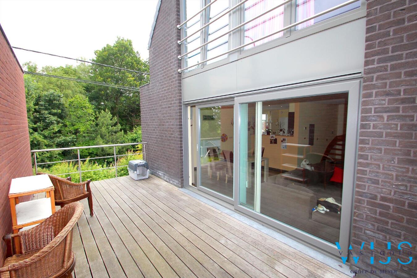 Landelijk gelegen duplexwoning centrum Assenede ! Mooie locatie ! 