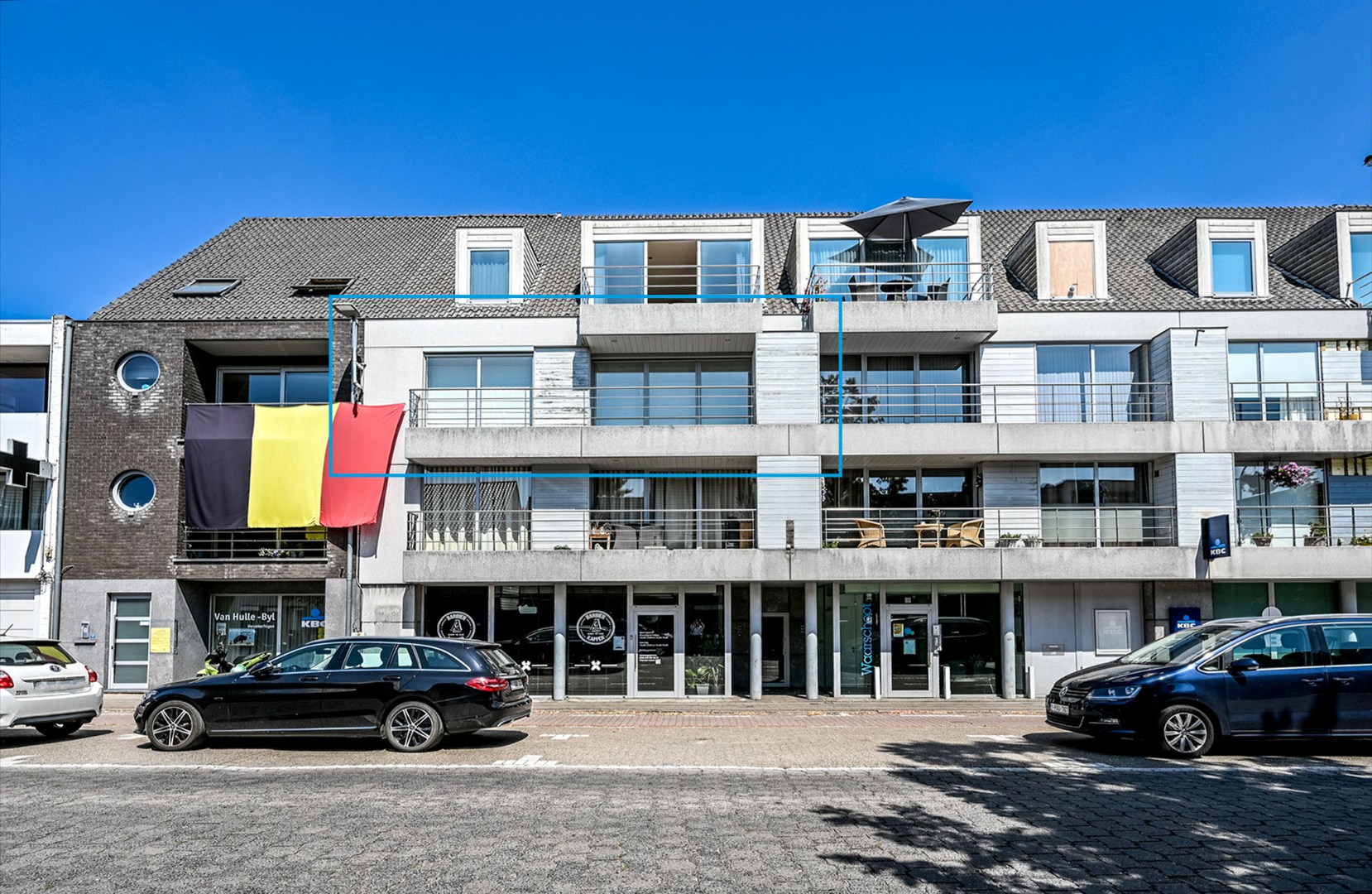 Ruim energiezuinig appartement met 3 slaapkamers te Waarschoot 