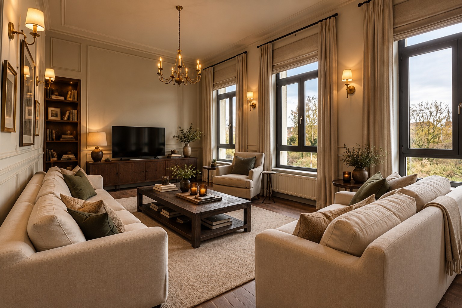 Bel-étage woning met 5 slaapkamers in Gent 