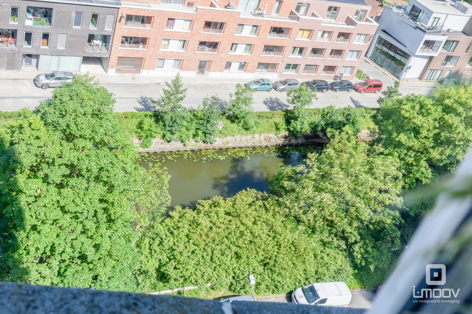 Ruim appartement met 3 slaapkamers en panoramisch zicht over Gent 