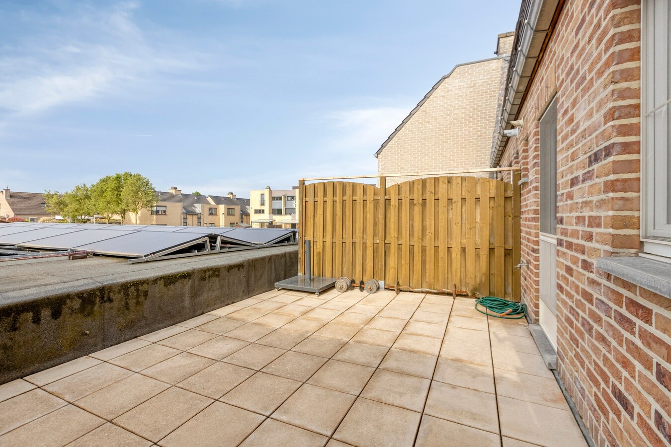 In centrum gelegen appartement met 2 slpks. en terras 