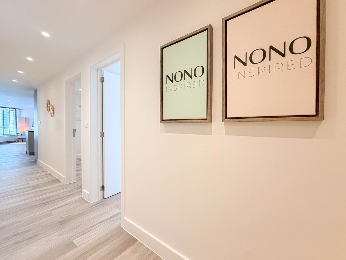 Prachtig en zeer ruim gelijkvloers appartement met zeer ruime garage 173m2 *** NONO INSPIRED ***! 