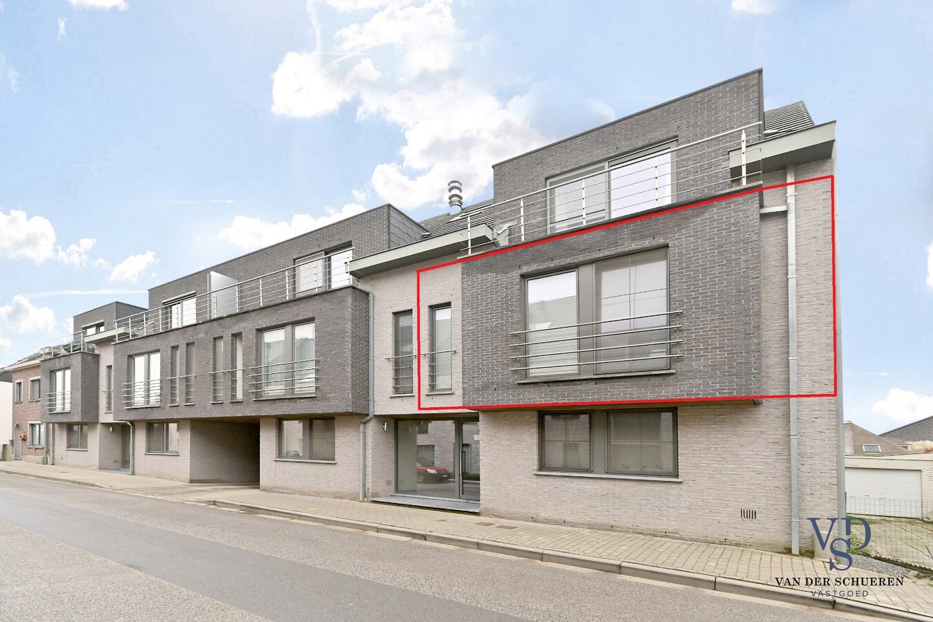 Goed gelegen appartement in centrum Asper 