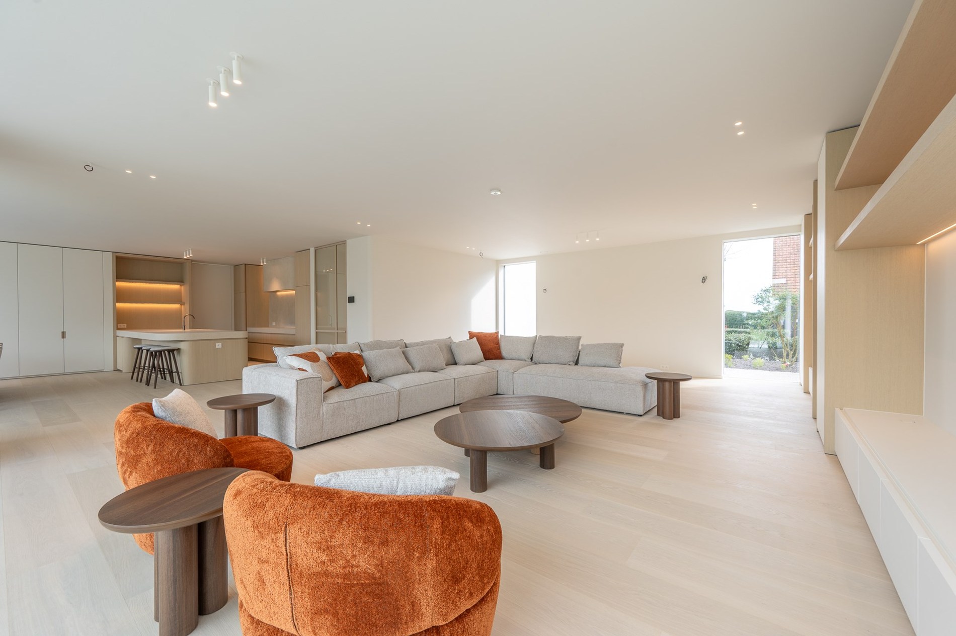 Luxueuze volledig afgewerkte nieuwbouwvilla gelegen aan de rand van het Zoute. 