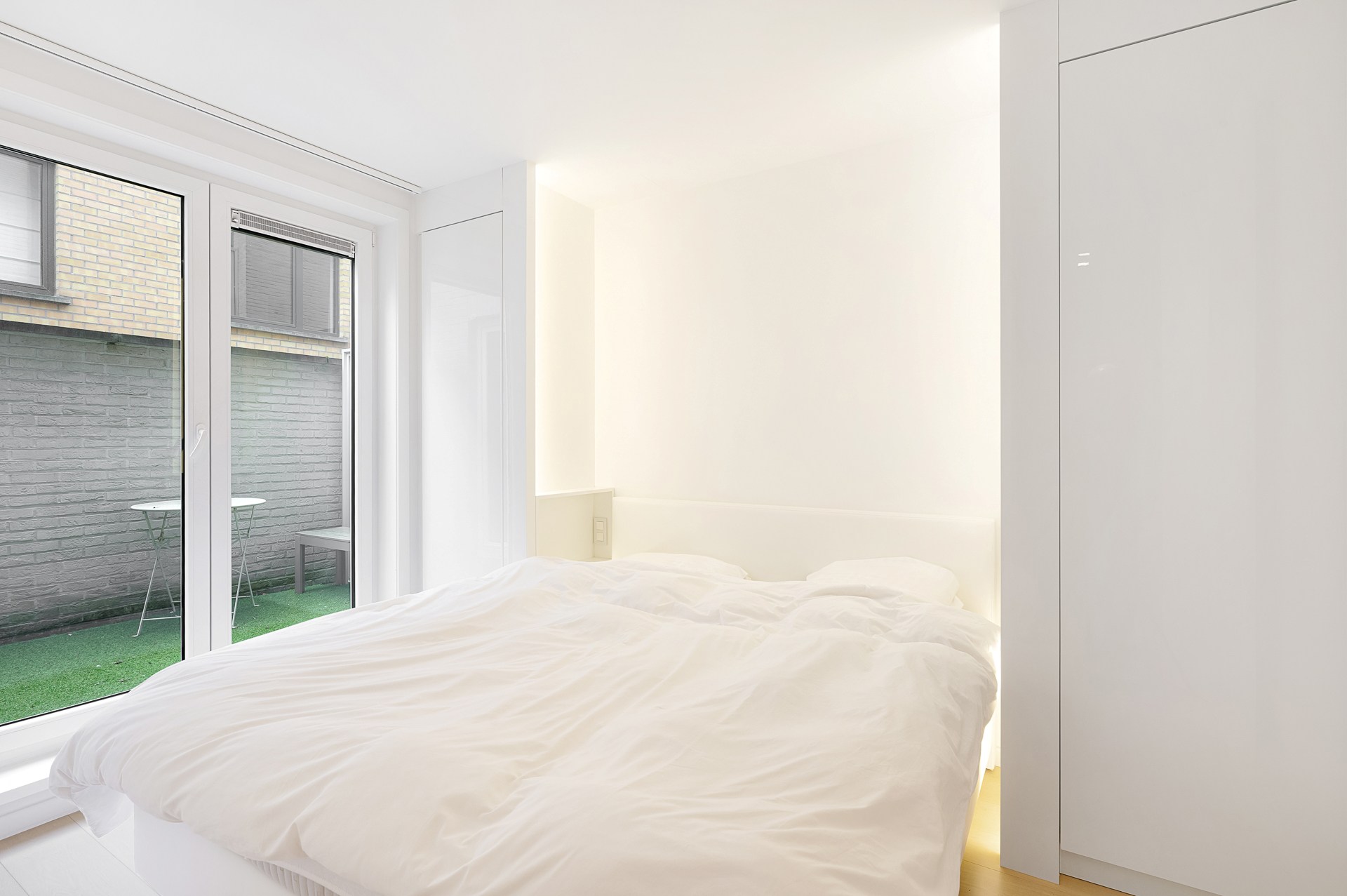 Appartement confortable avec 2 chambres dans un bâtiment récent, situé au centre de l'avenue Fincentlaan à Knokke. 