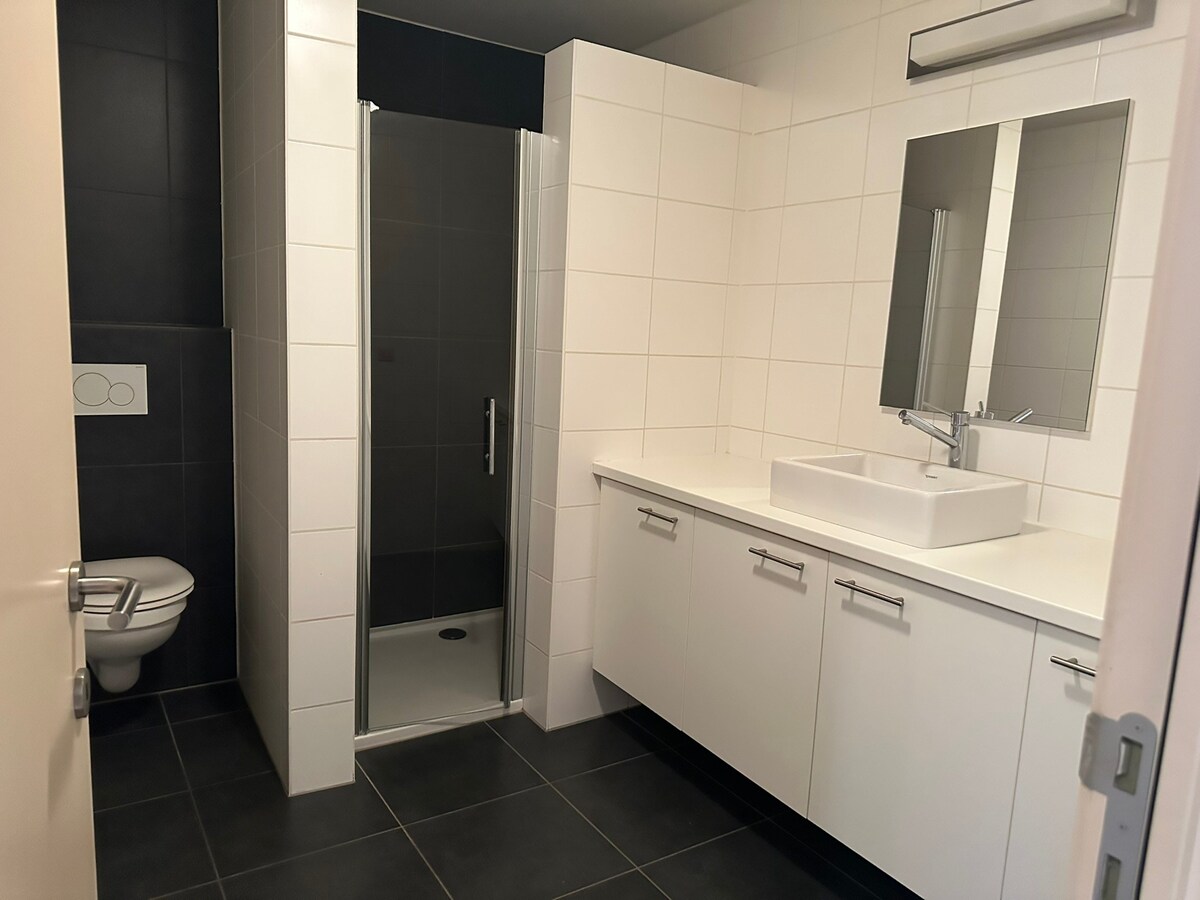 Comfortabel  appartement met 1 slaapkamer, terras 