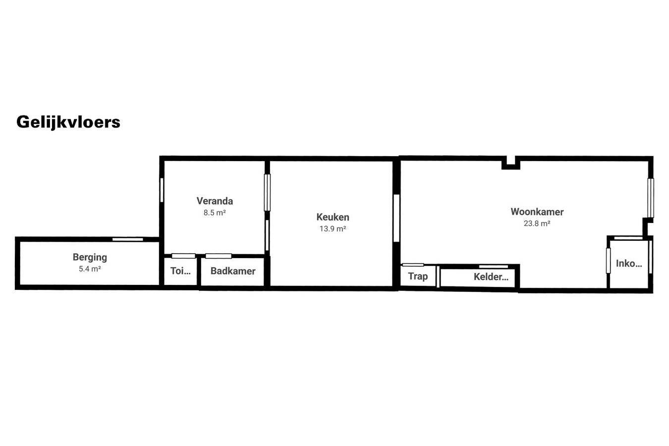 Leuke woning met 4 slpks - tuin - garage 