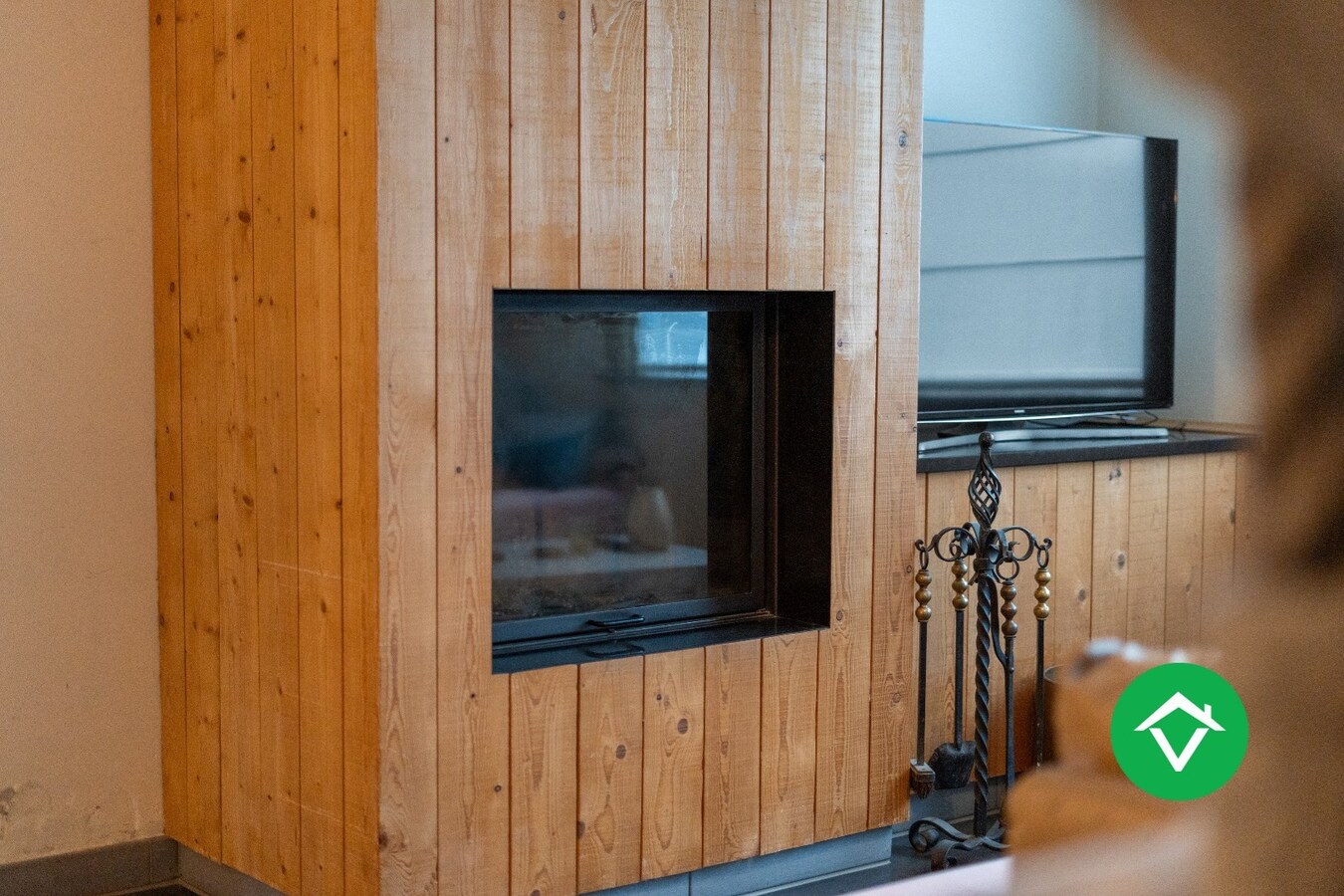 Instapklare woning met 2 slaapkamers en zicht op de groene velden te Eernegem 