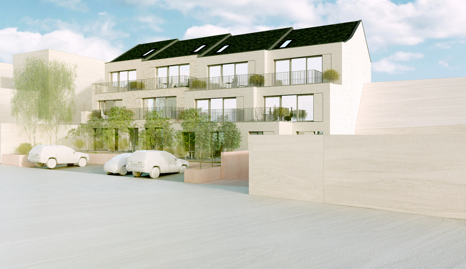 2 slaapkamer-appartement met terras ! 