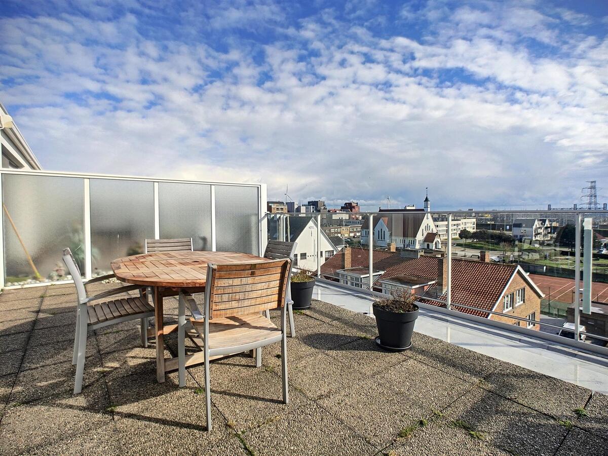 Penthouse met ruim zonneterras en open zichten - Zeebrugge 