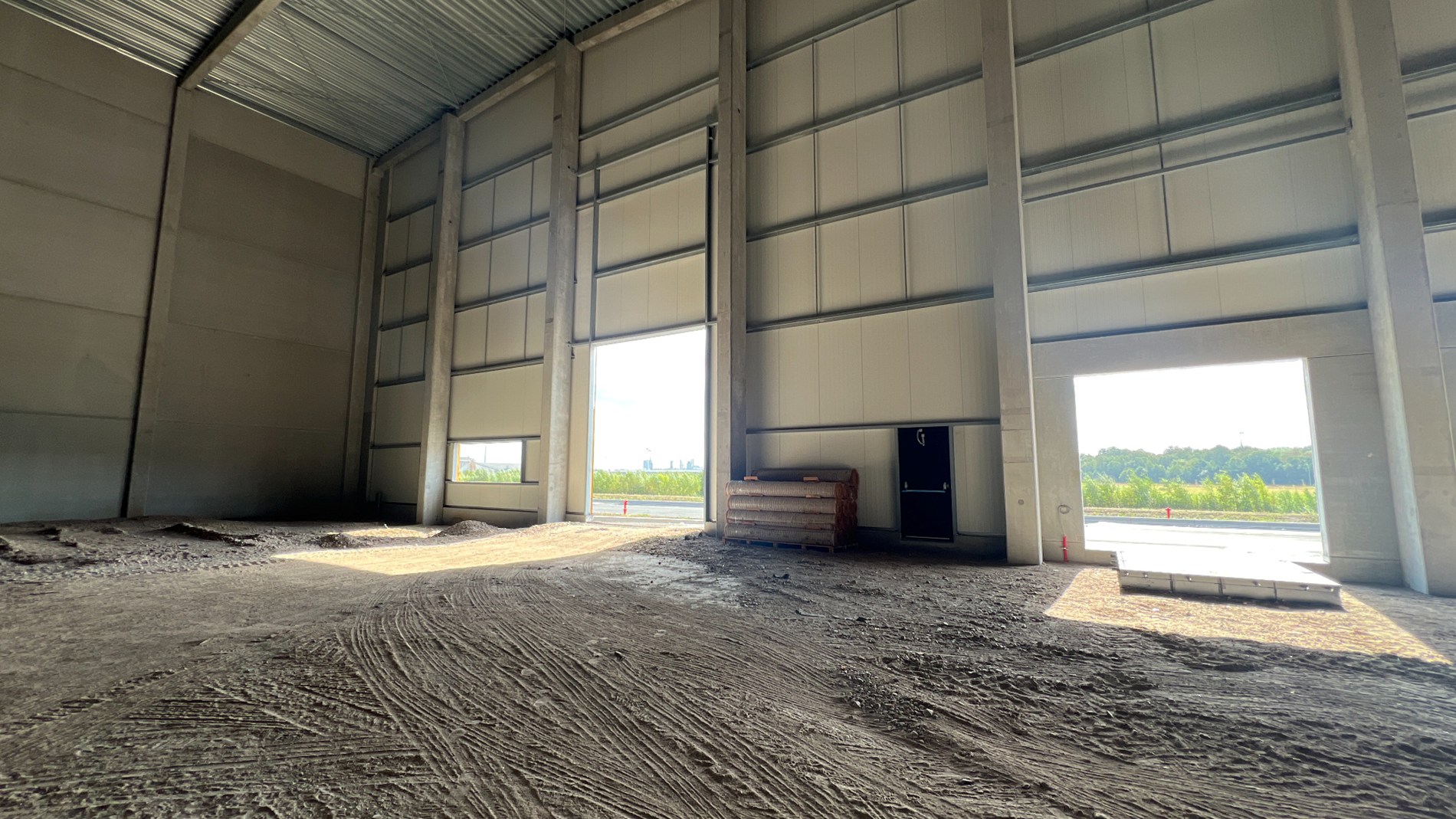 Nieuwbouw logistieke loodsen te huur in North Sea Port Gent