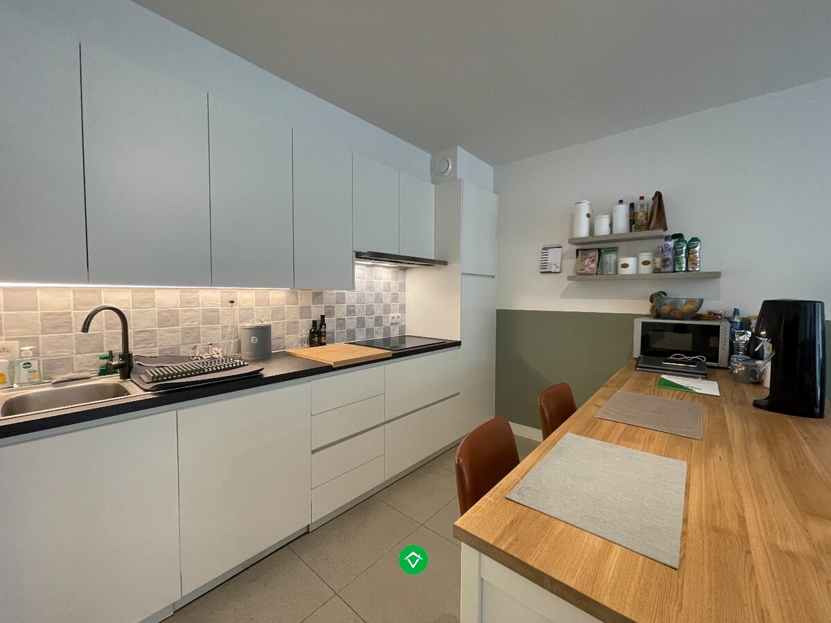 Gelijkvloers appartement met één slaapkamer te Rumbeke 