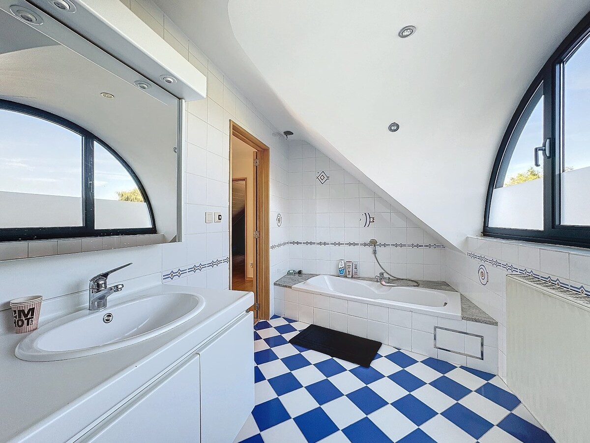 Ruime gezinswoning met knappe tuin te Erwetegem 