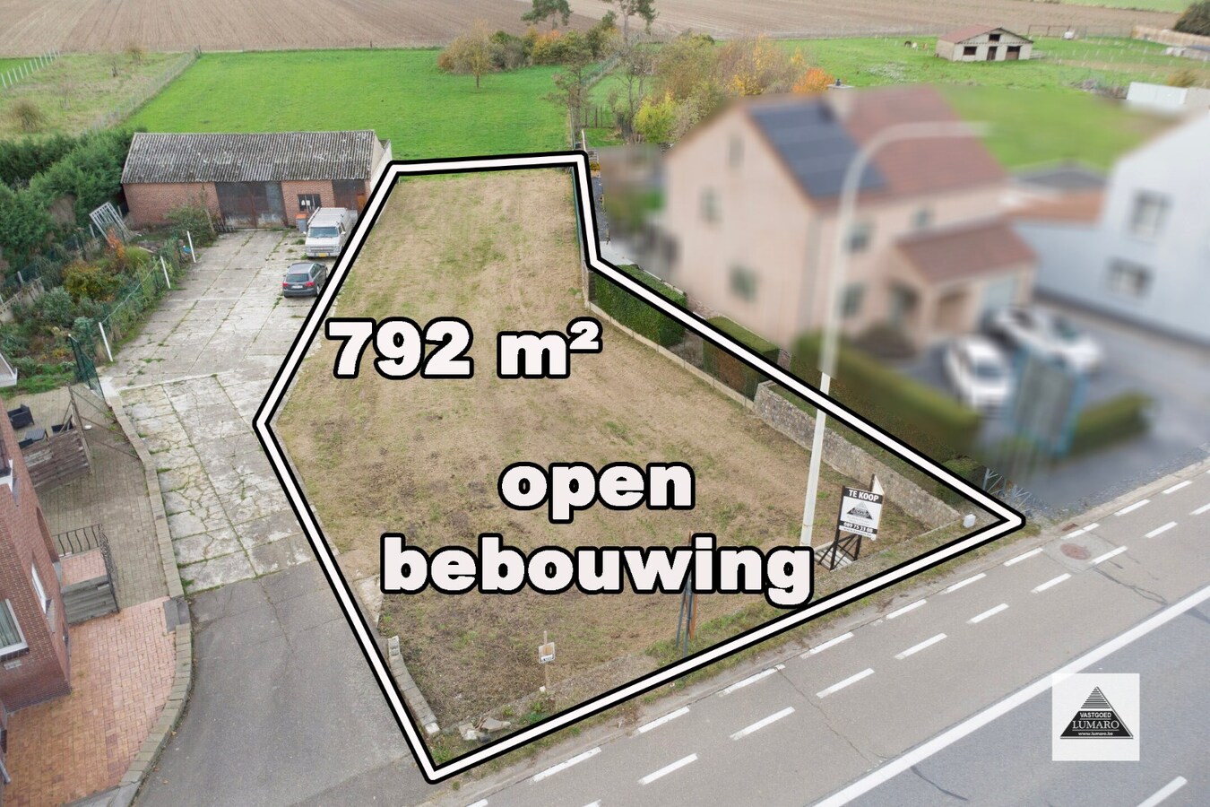 Bouwgrond voor vrijstaande woning met open zicht 