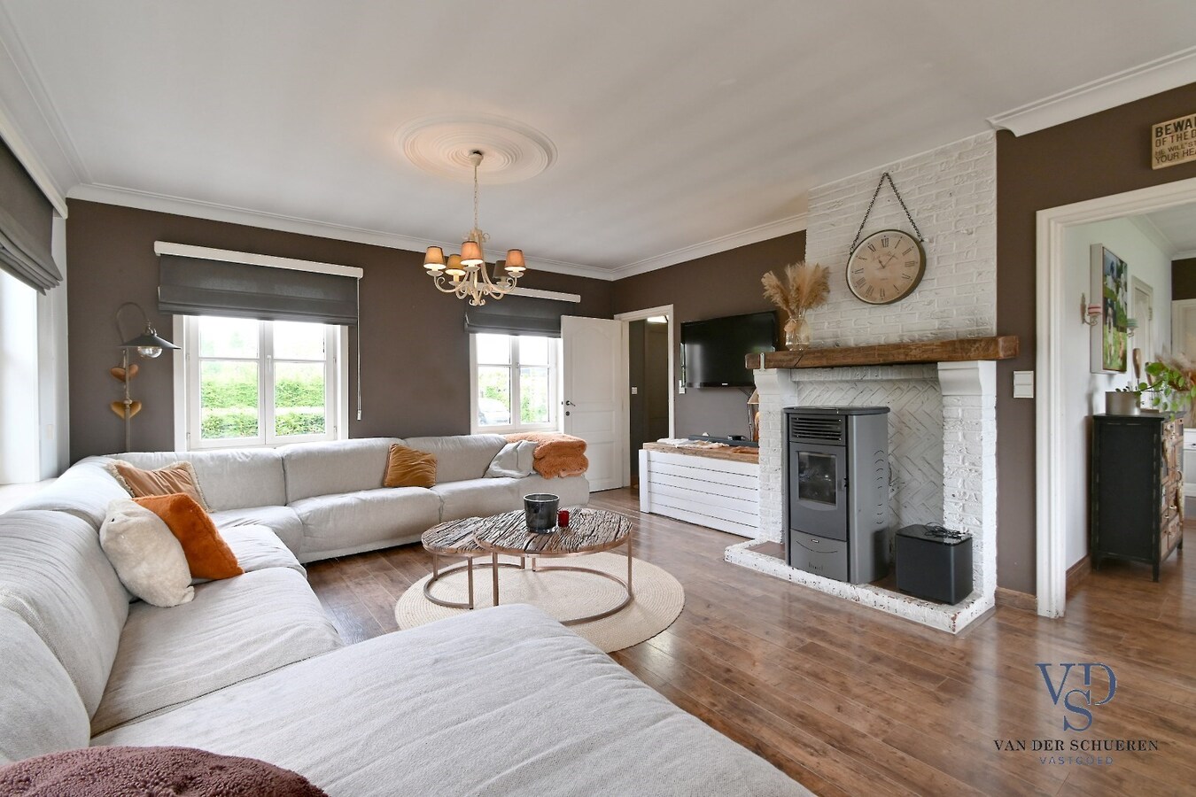 Landelijk wonen in Baaigem. 