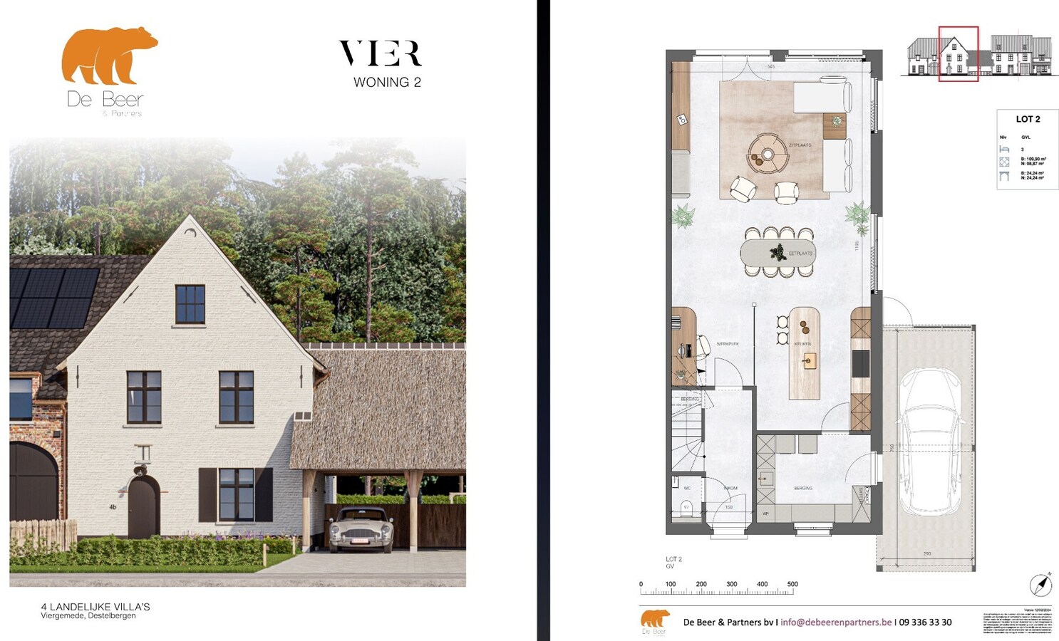 Exclusieve nieuwbouwvilla op rustige ligging te Heusden 