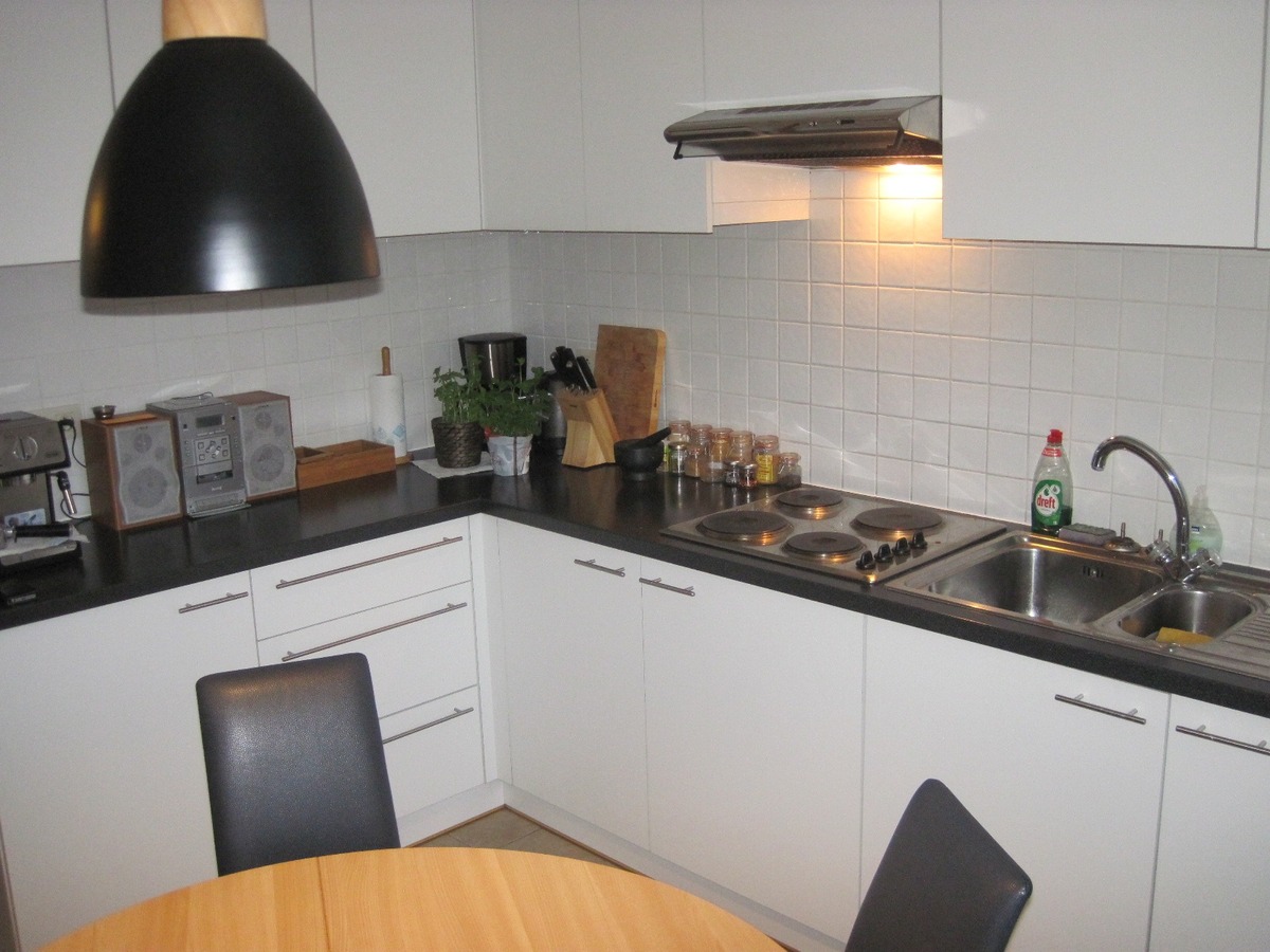 Tof en ruim 1-slp-appartement. Met terras. Met garage. 