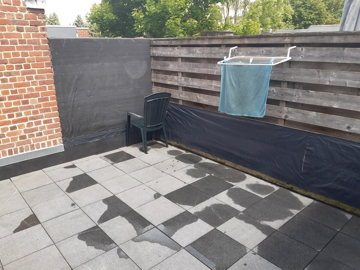 2 slpk-appartement op de markt van Gavere! 
