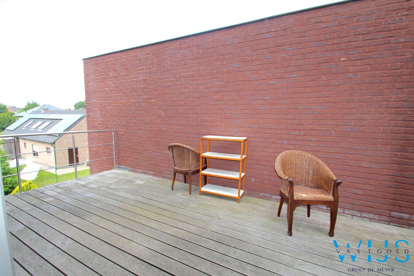 Landelijk gelegen duplexwoning centrum Assenede ! Mooie locatie ! 