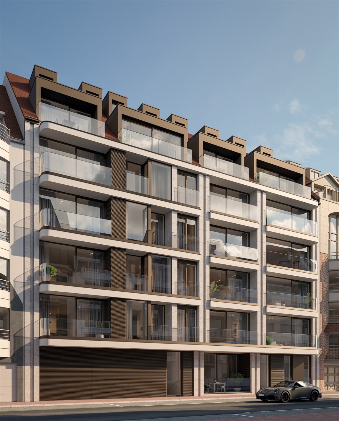 RÉSIDENCE VERA CRUZ – Agréable appartement de 2 chambres situé sur l'avenue Jozef Nellens à Knokke. 