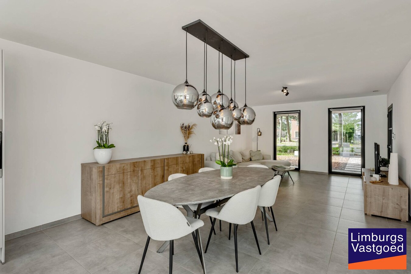 Nieuwbouwwoning, halfopen bebouwing, 3 slpk, 3a 4ca, te Beringen 