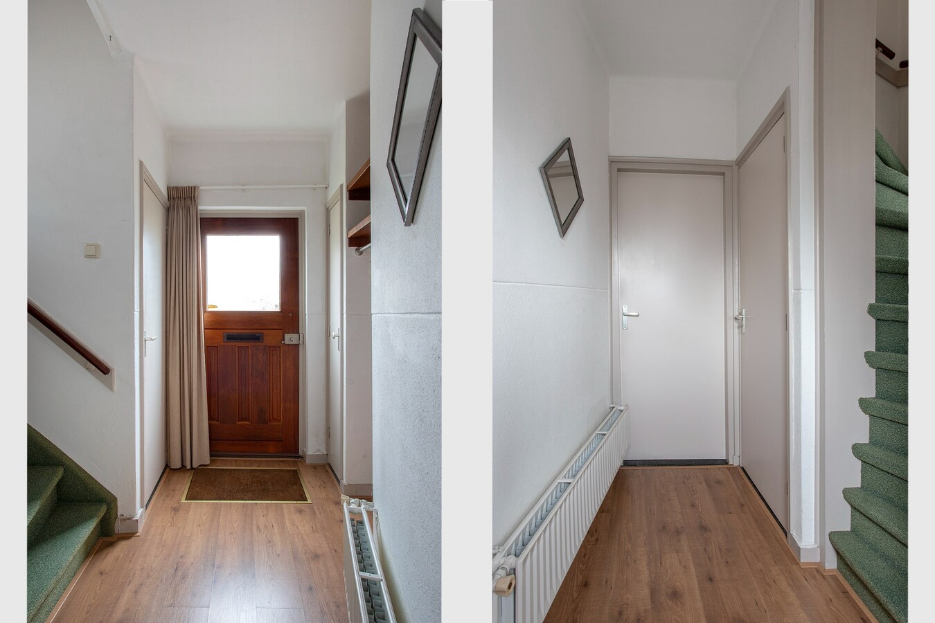 Tweekapper met vrijstaande garage en inrit gelegen op een hoekperceel in Reusel. 