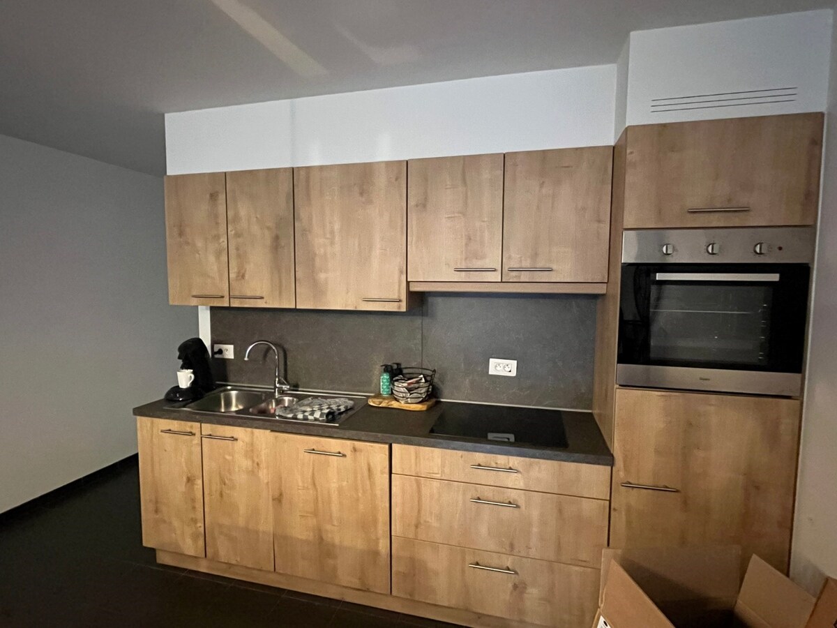 Eigentijds 1-slpk-appartement met ruim terras 