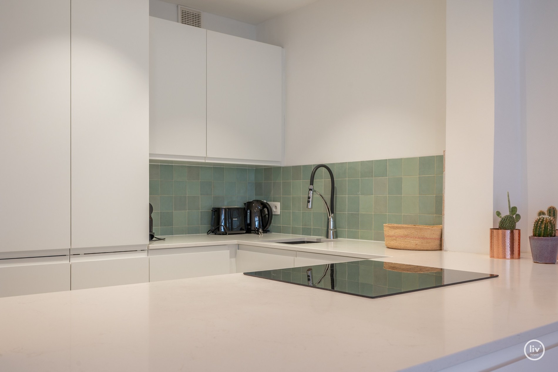 Gezellig 2 slaapkamerappartement gelegen op de Parmentierlaan te Knokke. 