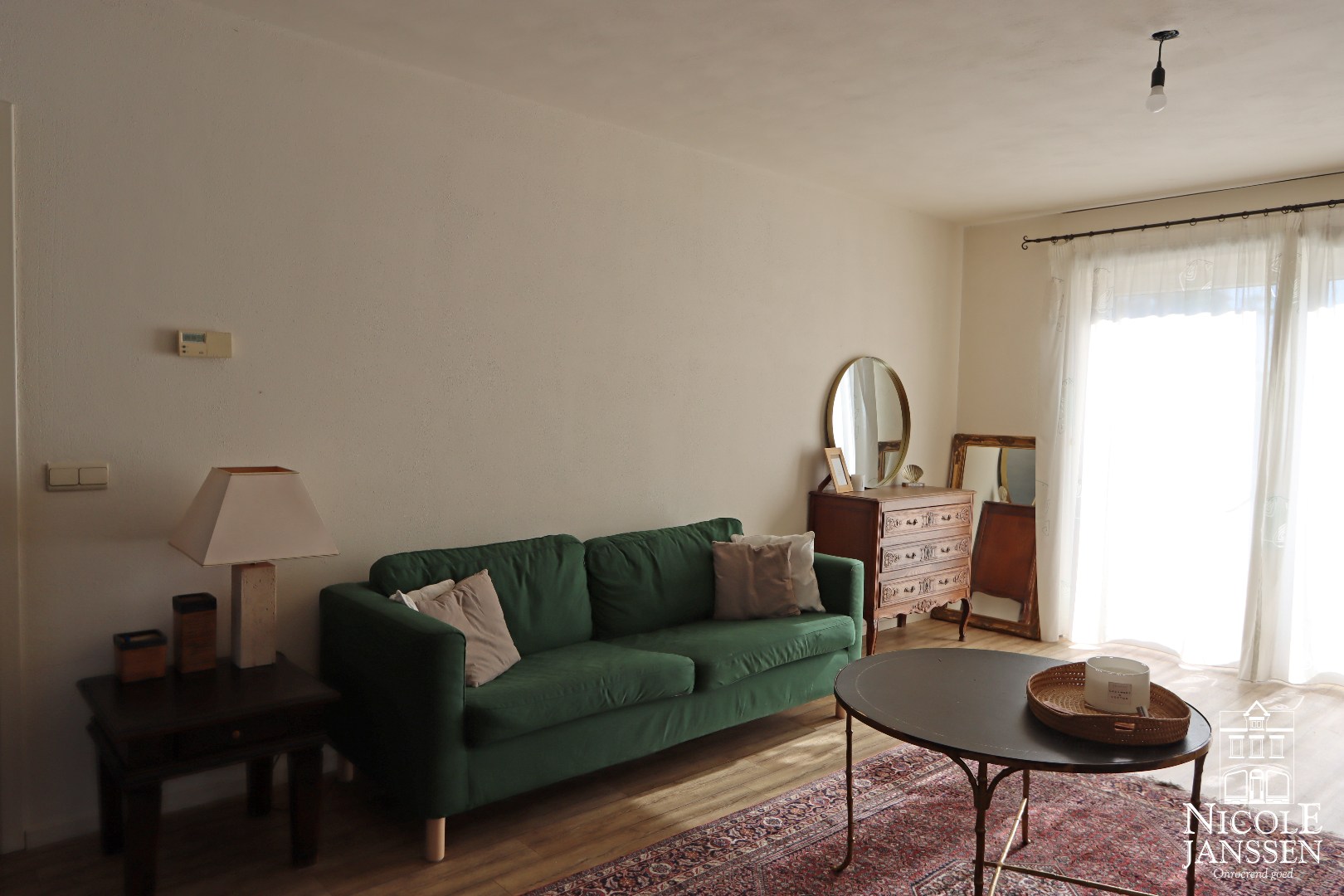 Deze verdieping kan perfect gebruikt worden als eerste etage 