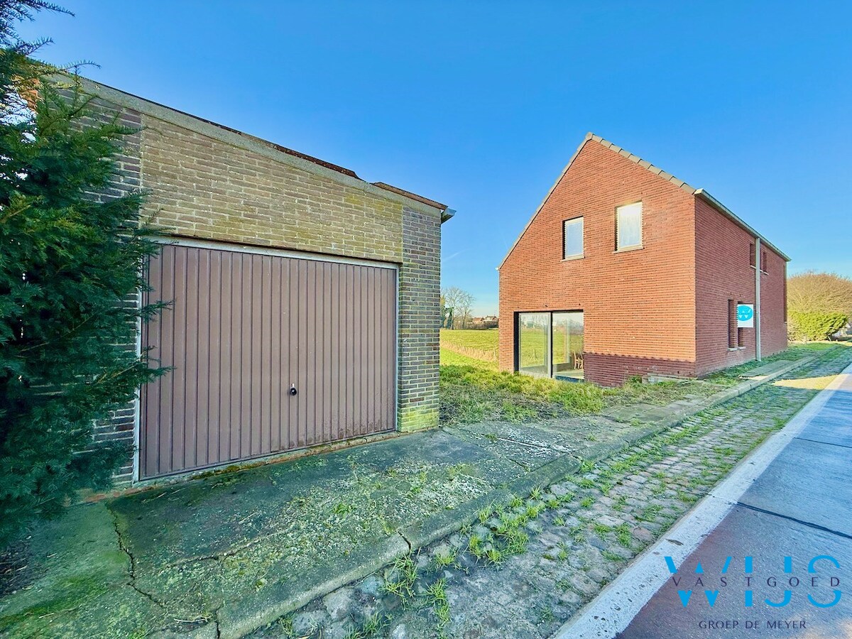 Casco open bebouwing met aparte garage te Assenede/Boekhoute ! 