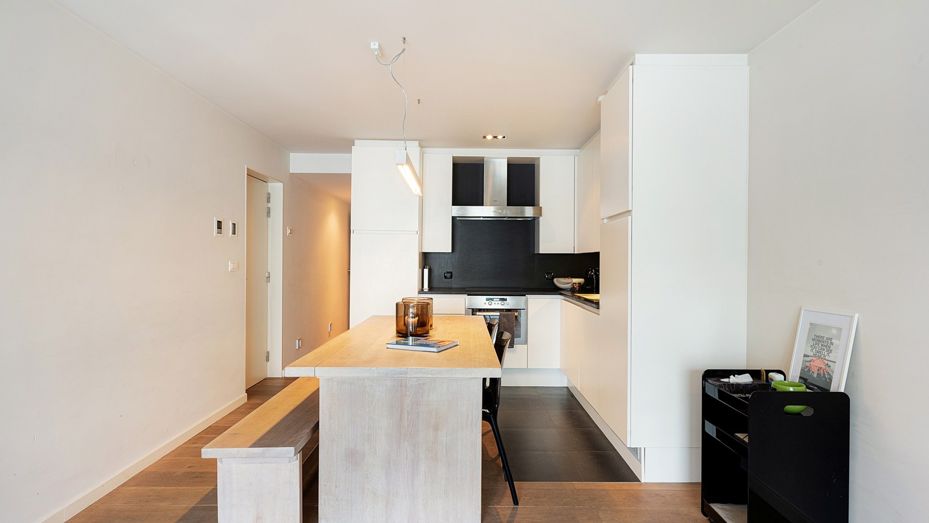 Recent 2-slaapkamer appartement centraal gelegen vlakbij zee in Knokke 