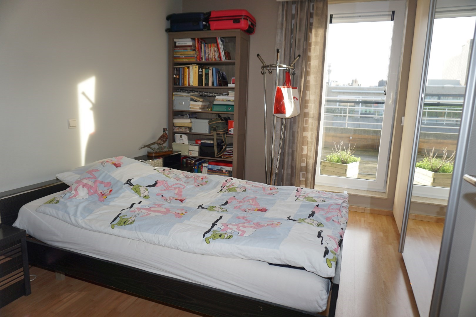 Penthouse 3 slaapkamers centrum Oostende - slaapkamer