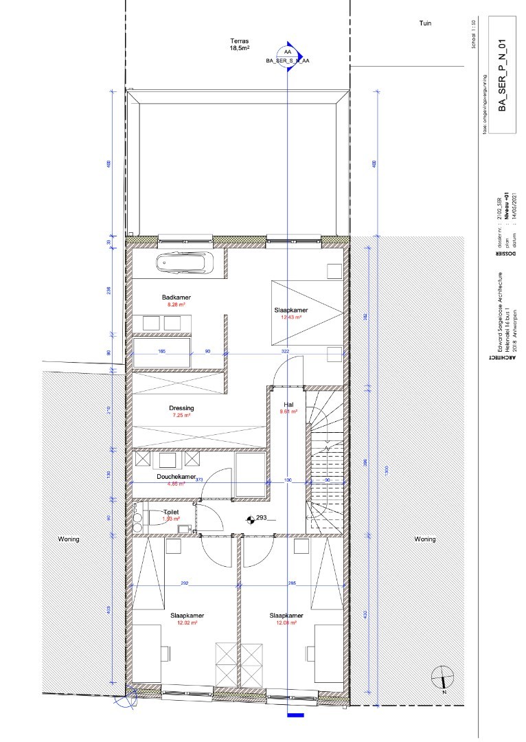 Unieke bouwgrond met vergund bouwplan te Niel! 