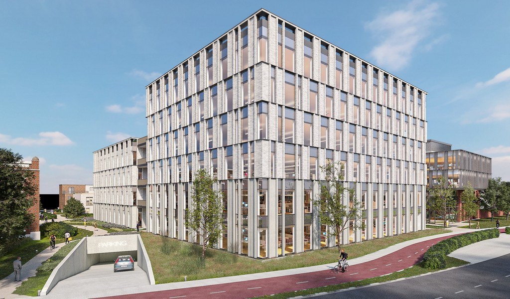 Nieuwbouw kantoren te huur in gebouw Innovation te Mechelen