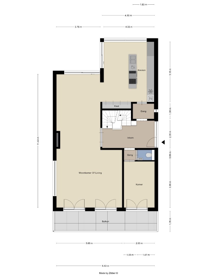Ruime gerenoveerde villa met 5 slaapkamers en 2 badkamers, tuin en garage in Kessel-Lo, EPC-waarde 285 kWh/m² 