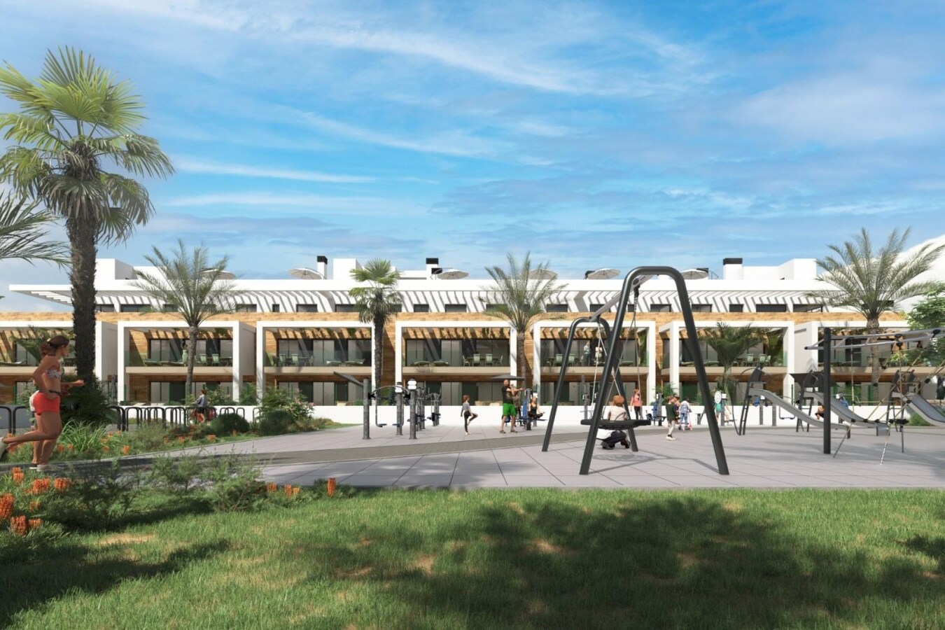 NIEUWBOUW WOONCOMPLEX BIJ LA SERENA GOLF, LOS ALCAZARES 