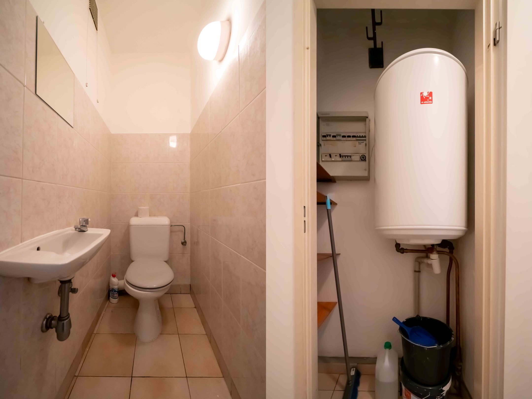 Ruim appartement met 1 slaapkamer en 2 terrassen 