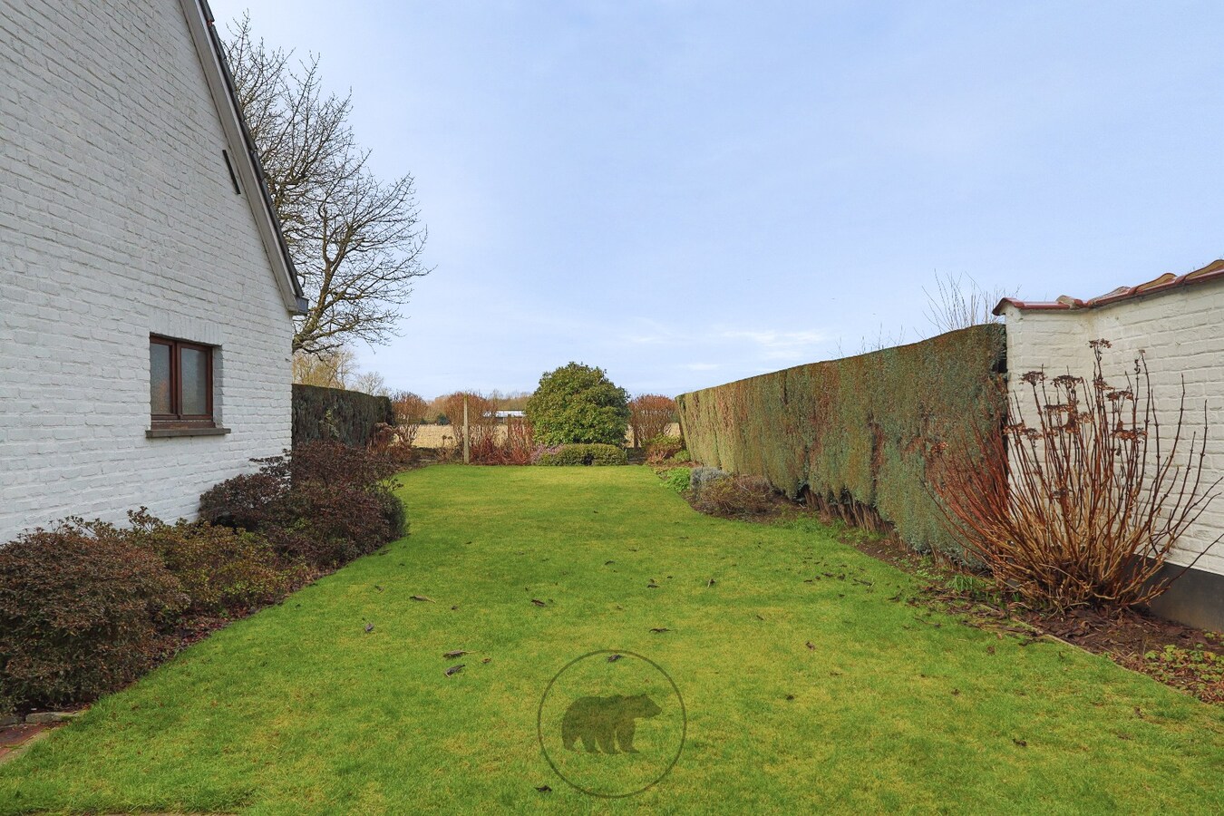 Woning met karakter en uitzicht op de velden nabij centrum Aalst 