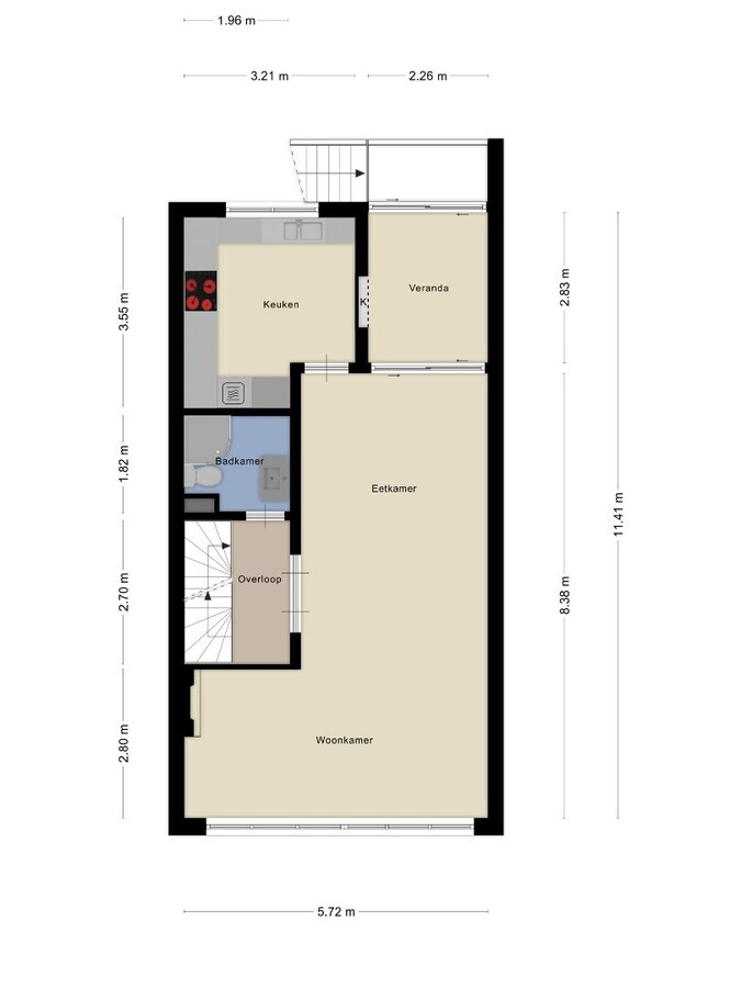 Prachtige bel-étage in gezellige woonwijk te Duffel 
