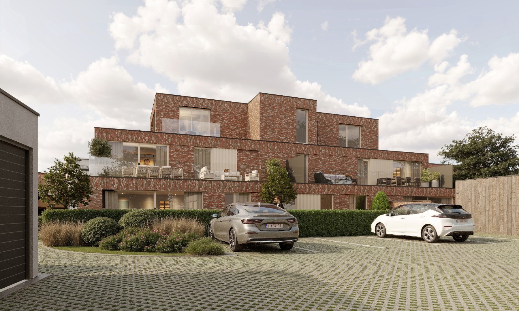 Uniek nieuwbouwappartement (115,55 m²) in kleinschalige residentie te Westkerke 
