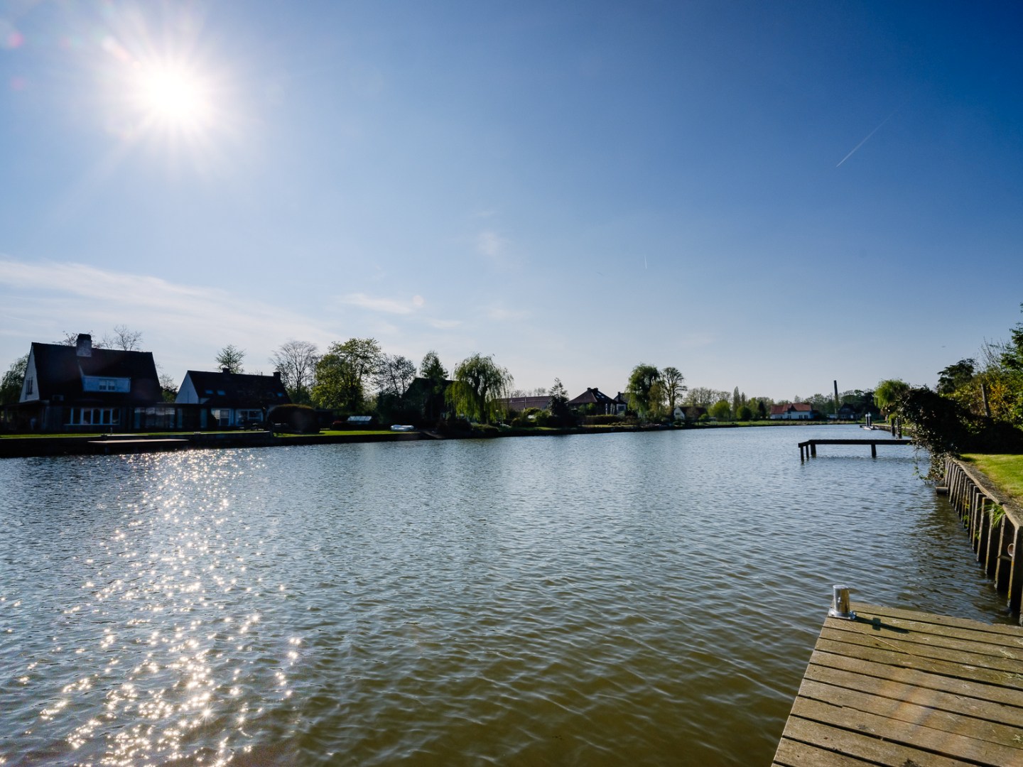Exclusieve Franse manoir villa met bijhuis aan de Leie 
